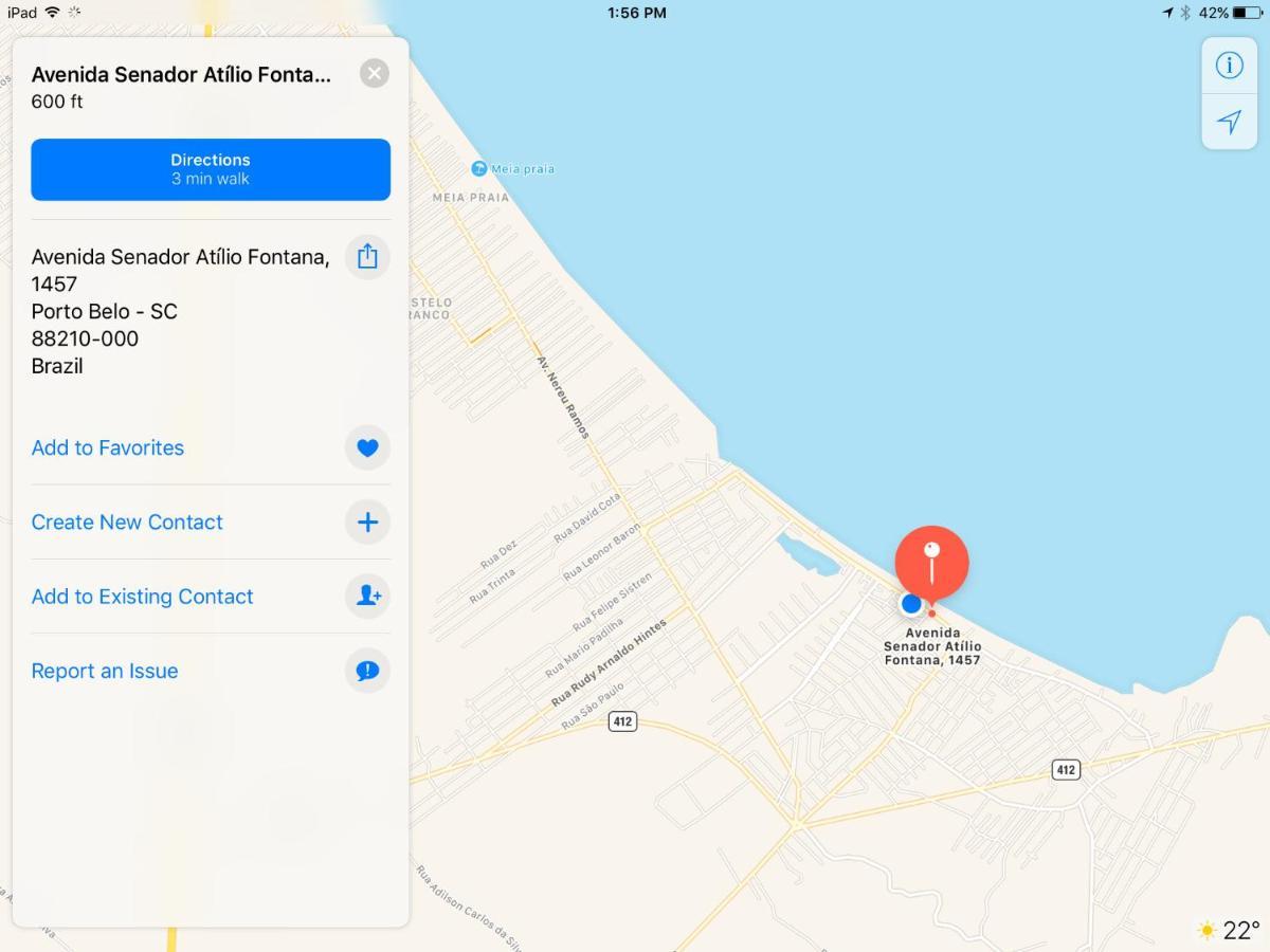 Amplo e confortável Free Wi-Fi em Porto Belo Exterior foto